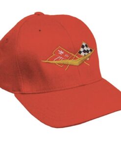 111565 Hat - Red Flex Fit With C1 Embroidered Emblem ( L / Xl ) Fits 7 3/8" To 7 5/8"