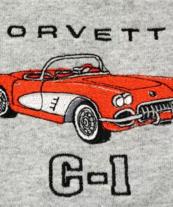 111641 58-60 T-shirt - grijs met de kleuren van het exterieur van uw auto en de koof