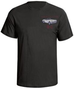 111667 61 T-shirt - Black With Your Car Exterior Interior And Cove Colors