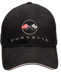 111827 Black Hat with C1 Liquid Metal Emblem and Script