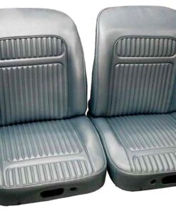 131114 56-62 Retro stoelen vinyl paar *Speciale bestelling* (ND)