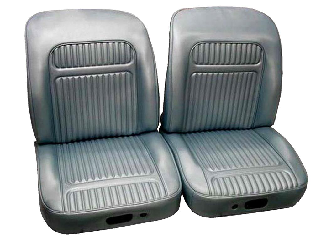 131114 56-62 Retro stoelen vinyl paar *Speciale bestelling* (ND)