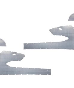 131138 60 Door And Kick Panels Sheet Metal Set - Pre Punched - 4 Pieces