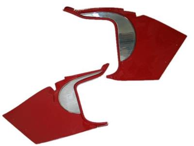 131141 61 Kick Panel - Deluxe - ABS - CA