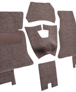 Alternative view of 131190 61-62 Carpet Set - With Foam Backing Salt And Pepper / Tuxedo