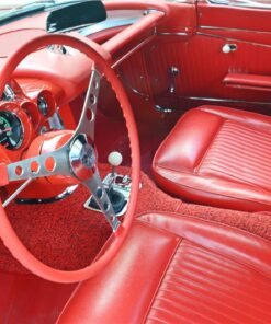 131261 1962 Deluxe interieurbekledingspakket behalve elektrisch bediende ruit (ND)