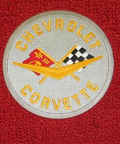 Alternative view of 131612 1958-1962 Vloermat - 80/20 Tapijt met geborduurd C1-logo