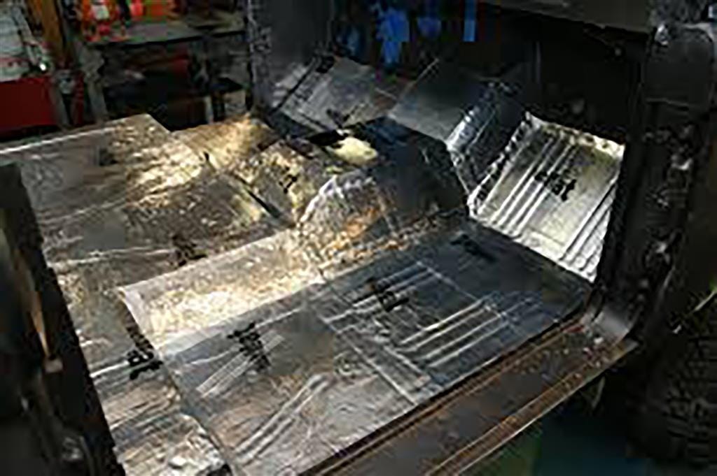 131844 1956-1962 Hushmat Corvette geluidsdemper en isolatiekit Firewall