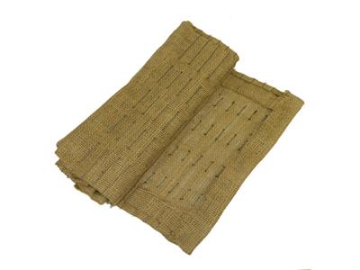 132006 1956-1967 Seat Spring Jute Kit - Jute met draden - Gemonteerd - Set van 4