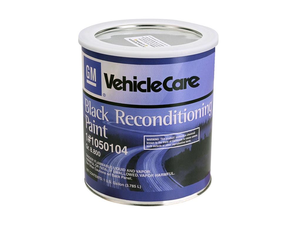 181005 GM Chassis & Restoration Black Recondition Paint