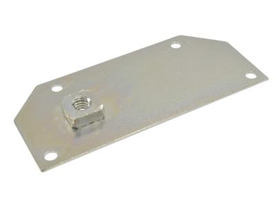 181311R 61-62 Seat Hold Down Retainer Plate - Underbody Front Right