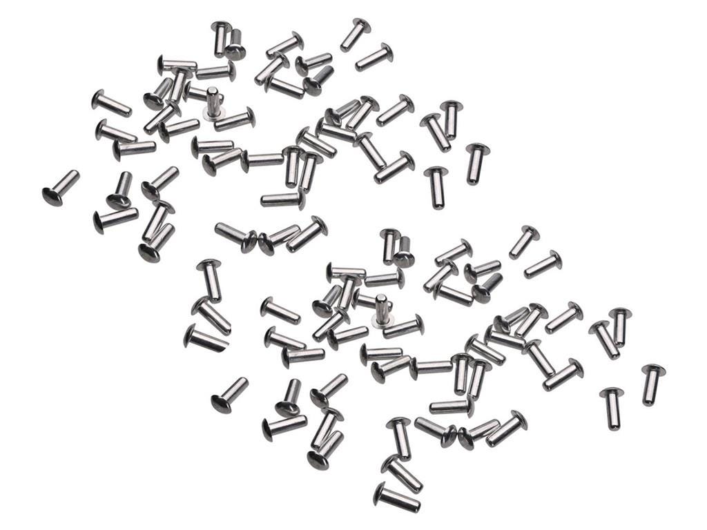 181421 1953-1967 Aluminium klinknagelset met ronde kop (100 stuks)