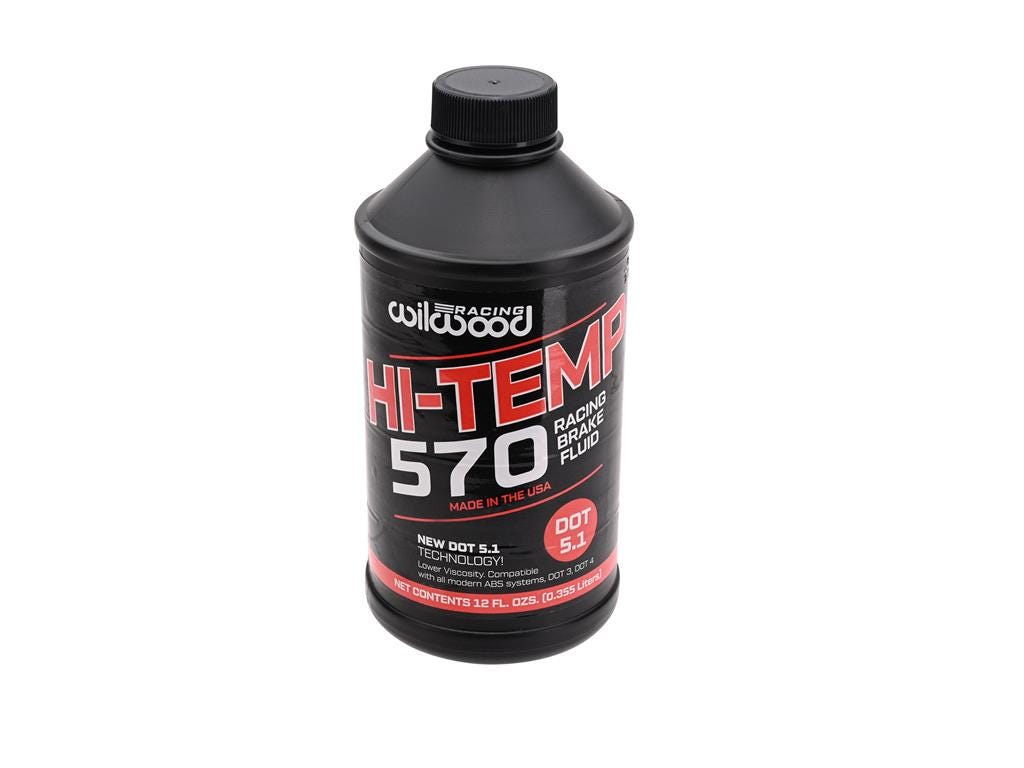 191069 Wilwood Hi-temp 570 Racing Brake Fluid - 12 Ounces