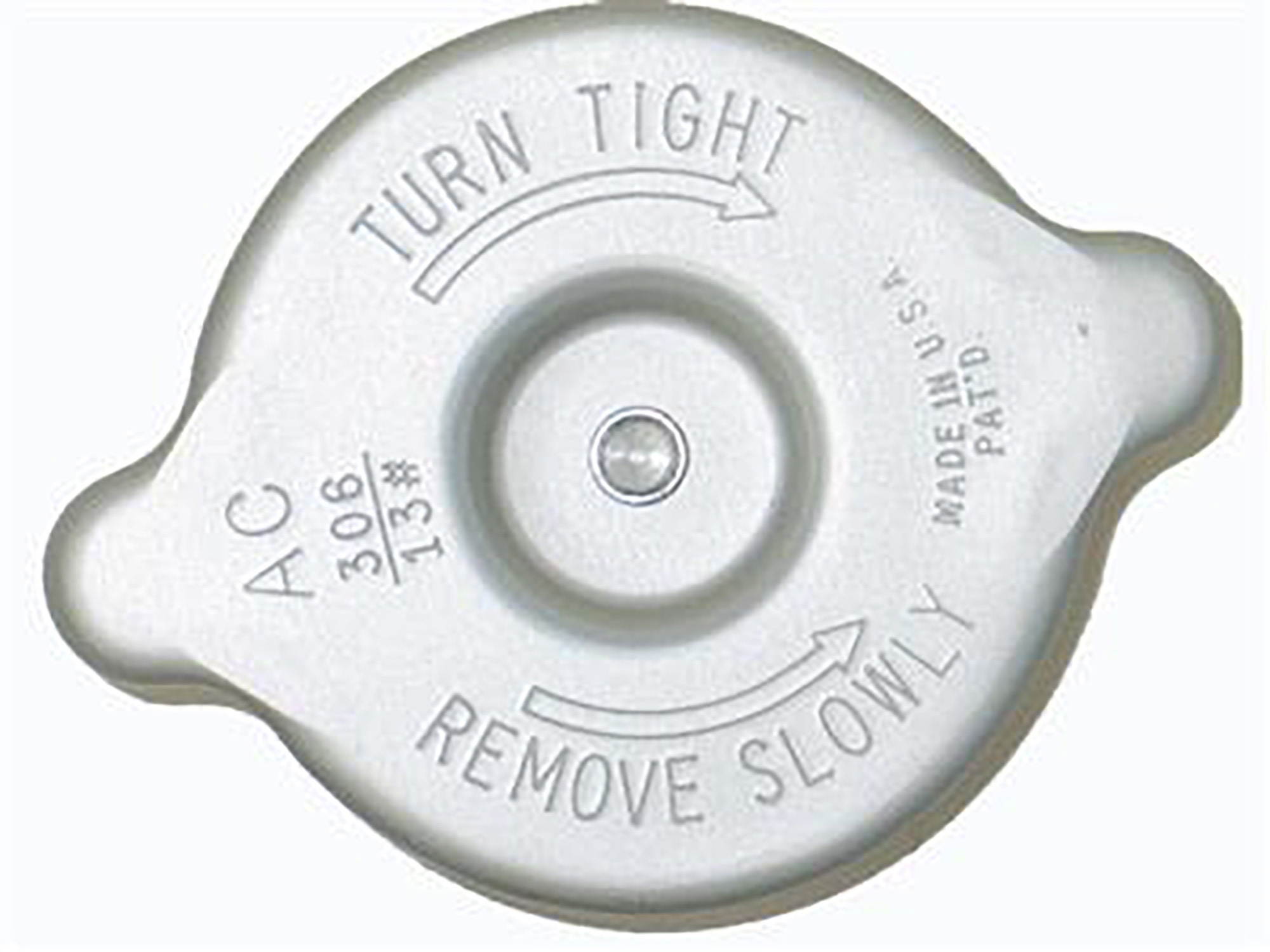 241014 61 Radiator Cap - Excluding Top Tank Aluminum Correct RC 306