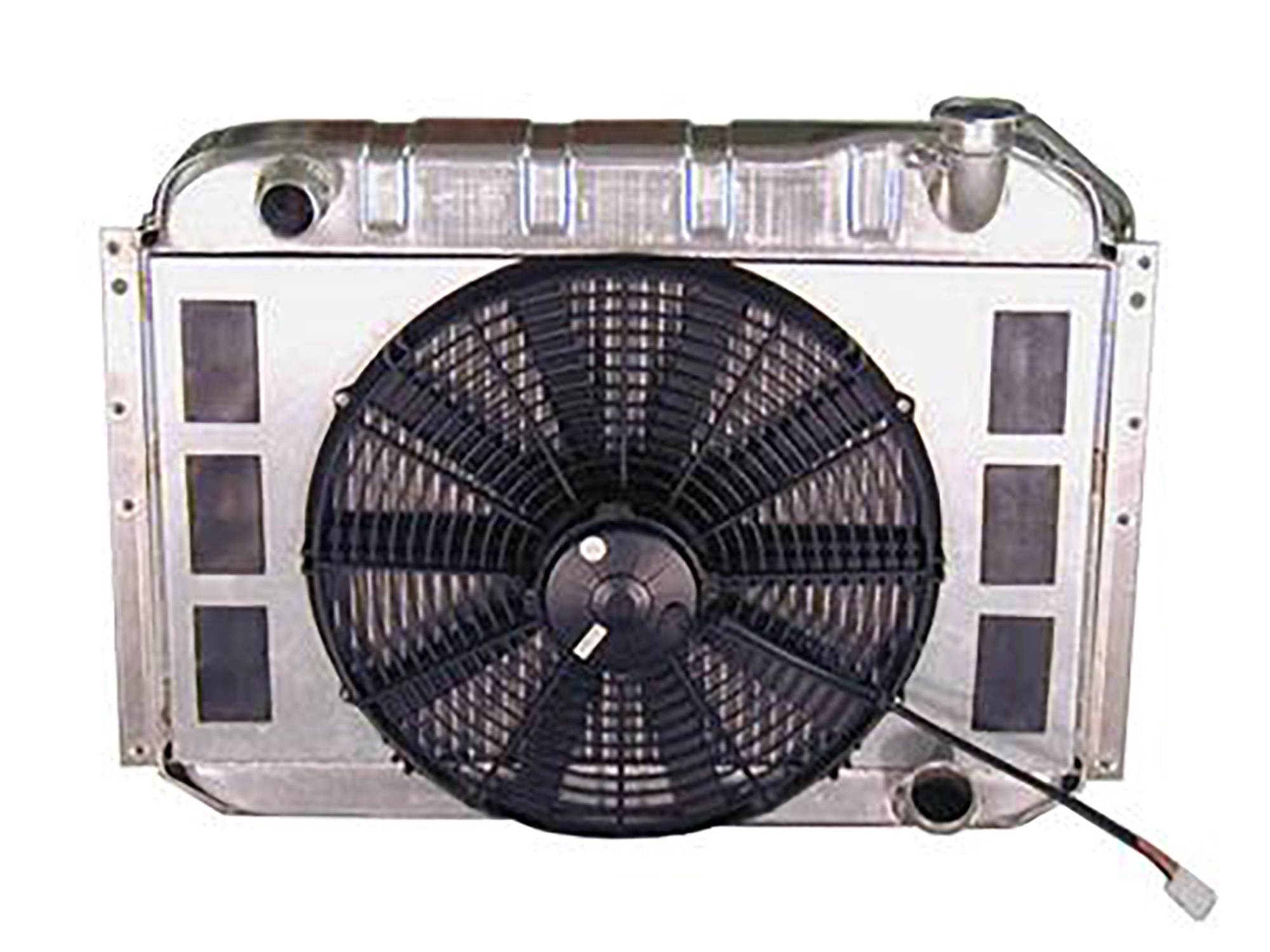 241079 1956-1960 DeWitts™ Radiator - Aluminium Direct Fit - Automatisch met ventilator