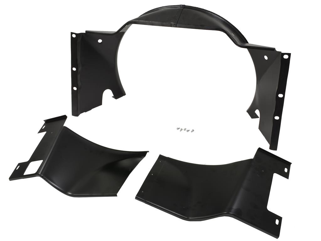 241108 60-62 Fan Shroud - Complete With Screws Upper And Lower - 3 Pieces