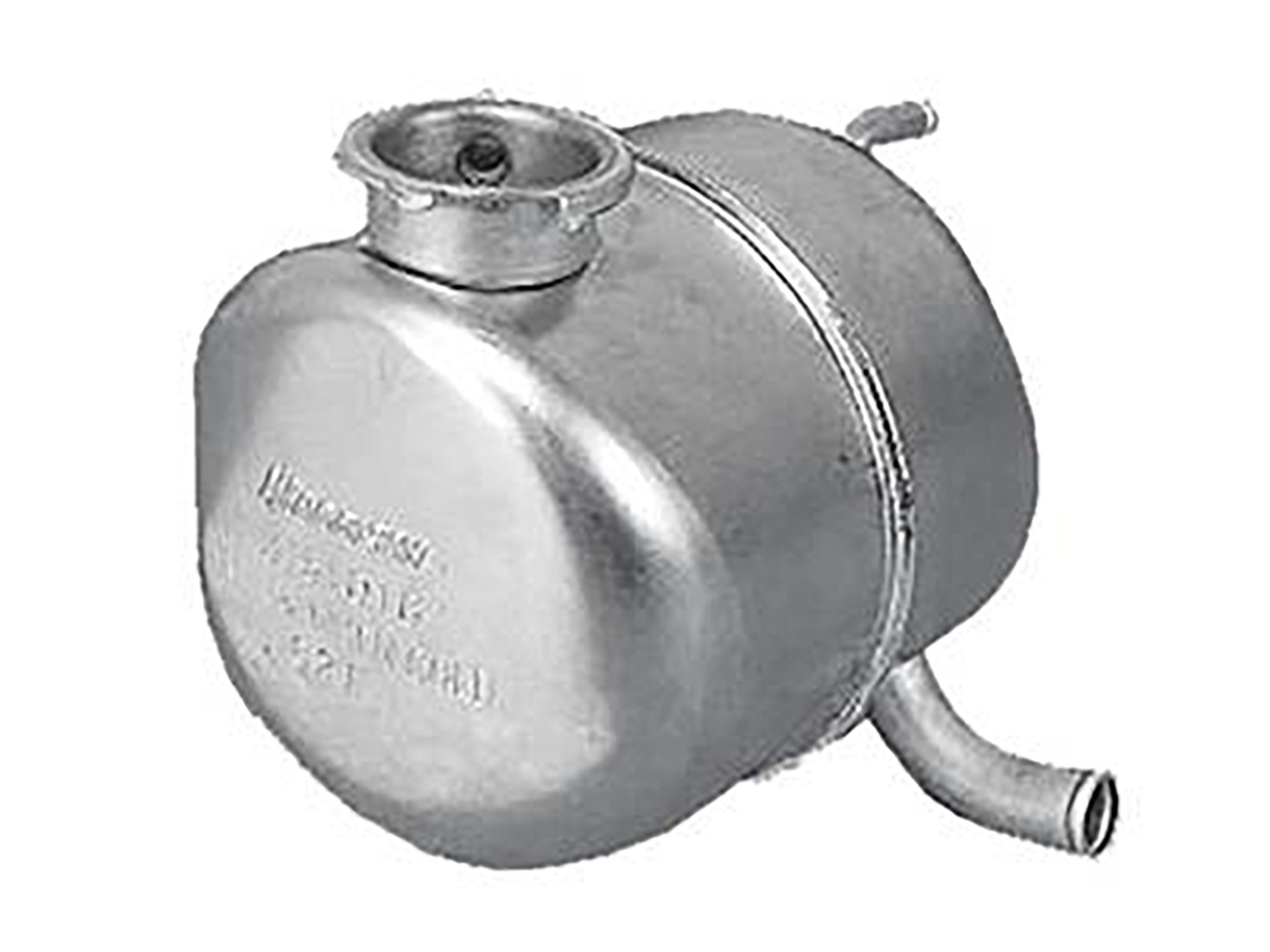 241302 1961-1962 aluminium expansietank - ingeperste buizen met correcte datum (ND)