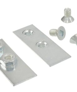 251270 58-62 Borgmoerplaten van de handgreep met de juiste koppelingskopschroeven