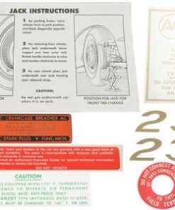 261012 58-stickerset - 230 pk - 8 stuks