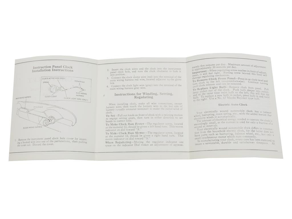 261211 58-62 Klokinstructieblad