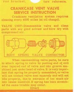 261214 61-62 Decal PCV Tag Hangs From Mirror