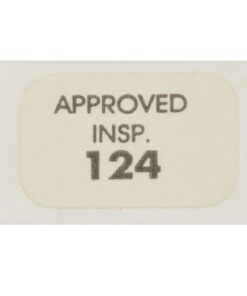 261425 56-62 sticker - motorruimte #124