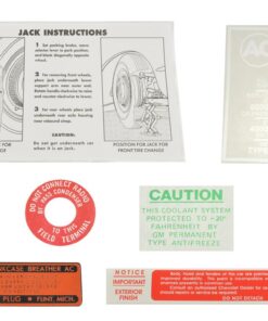 261620 56 stickerset - Alle - 6 stuks