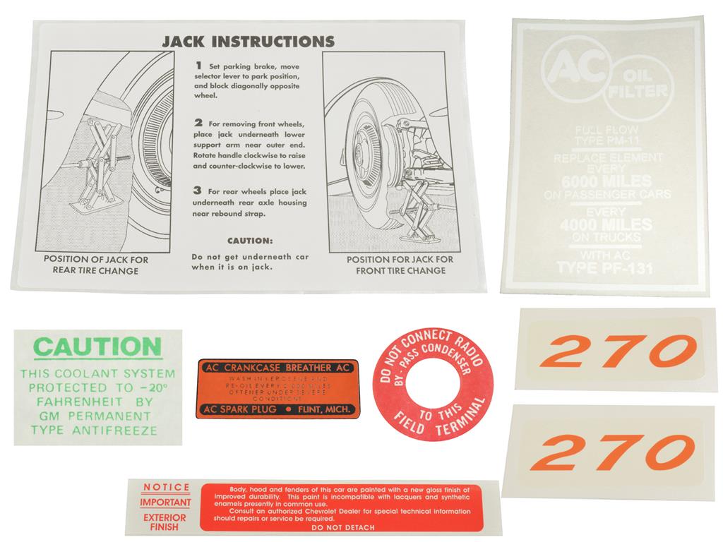 261623 57-stickerset - 270 pk - 8 stuks