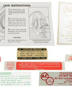 261630 60 Decal Set - 315 Horsepower - 9 Pieces