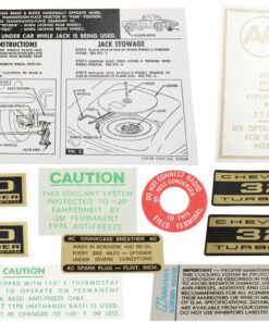 261637 62 Decal Set - 300 Horsepower - 11 Pieces