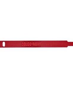 271051 1962-1974 Distributeurband / Tag Rood met distributeurnummer en datum