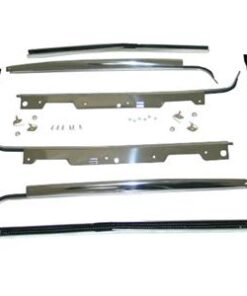 281004 59-62 Window Seals / Felts Garnish Moulding Set - Deluxe And Door Reveal
