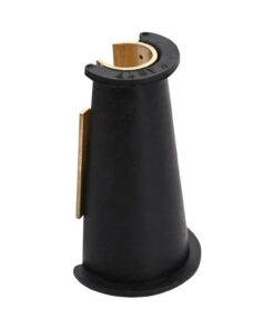 283258 1970-1975 Deurgeleider-ontvanger-inzetset - rubber en messing