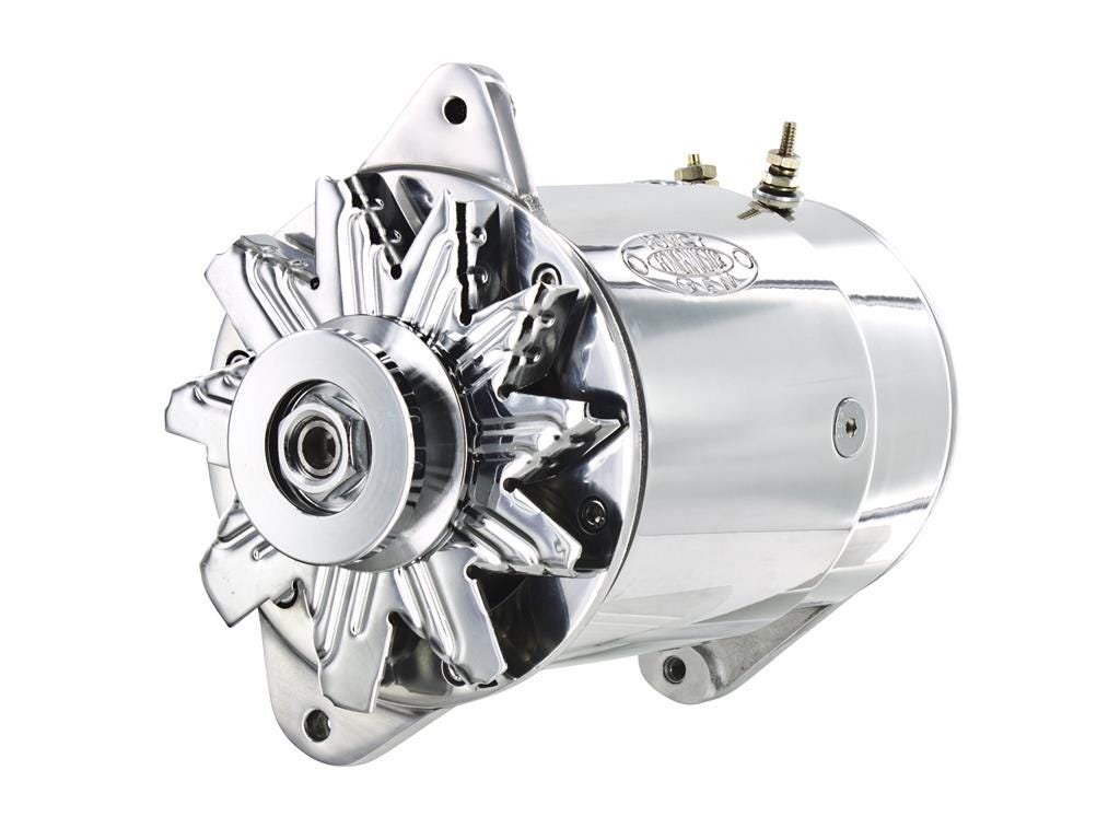 301687 1956-1957 Powermaster PowerGEN Dynamo 90-65A 3/8 Pully 1VP Gepolijst