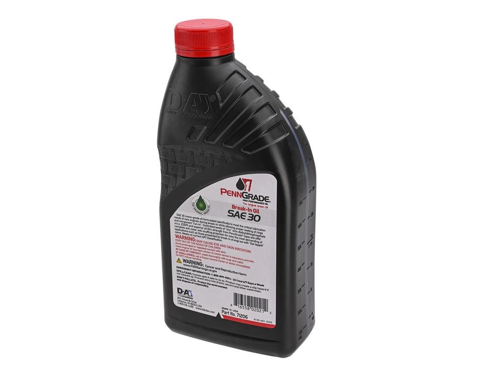 301688 Engine Oil - Penn Grade Break In Oil 30w