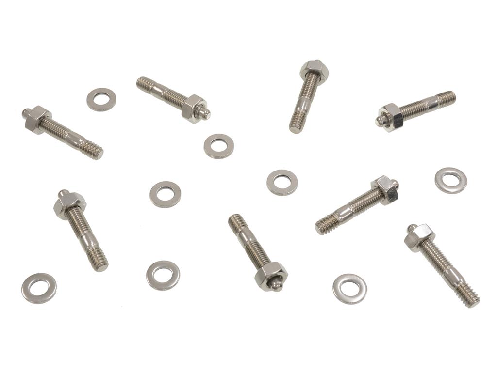 304045 60-86 Valve Cover Stud - Stainless Steel With Nuts - 1986 Early (ND)