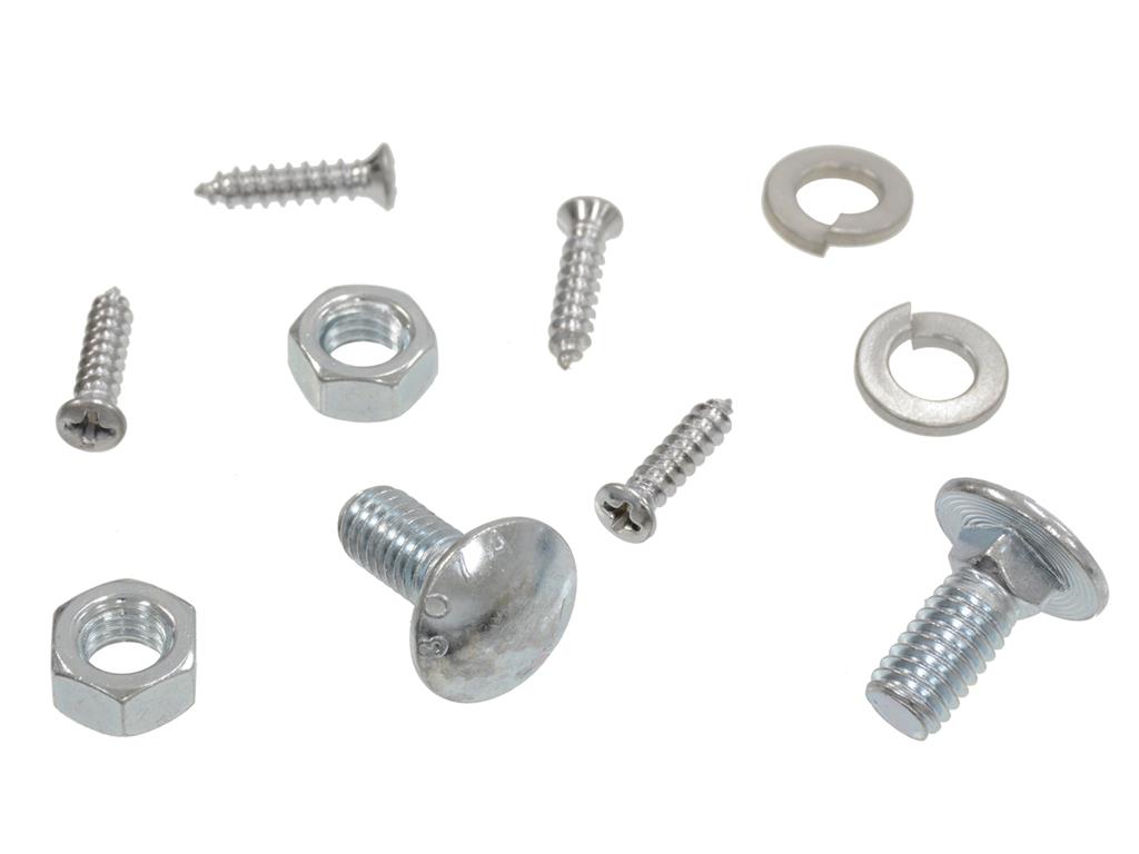 341013 59-60 Hardtop Receiver Molding Mount - 10 Pieces