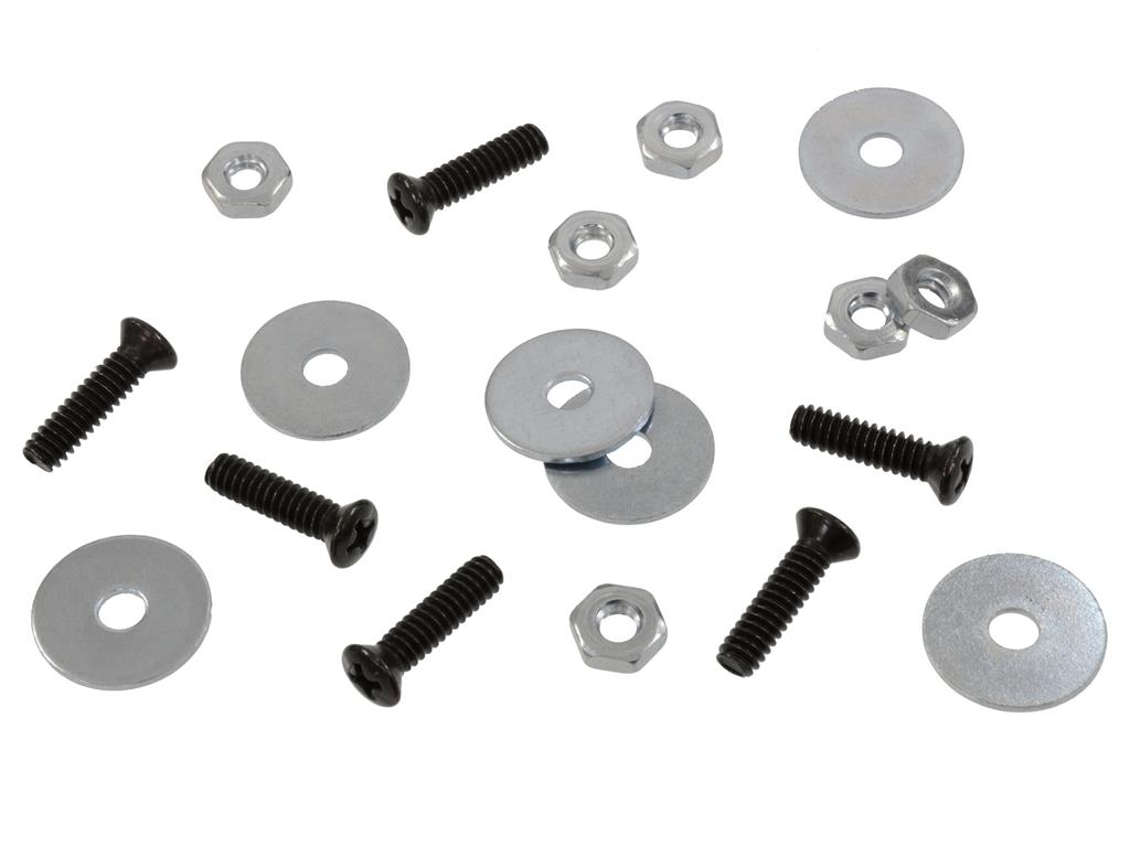 341098 62 Side Fender Louver Molding Mount Kit - 18 Pieces