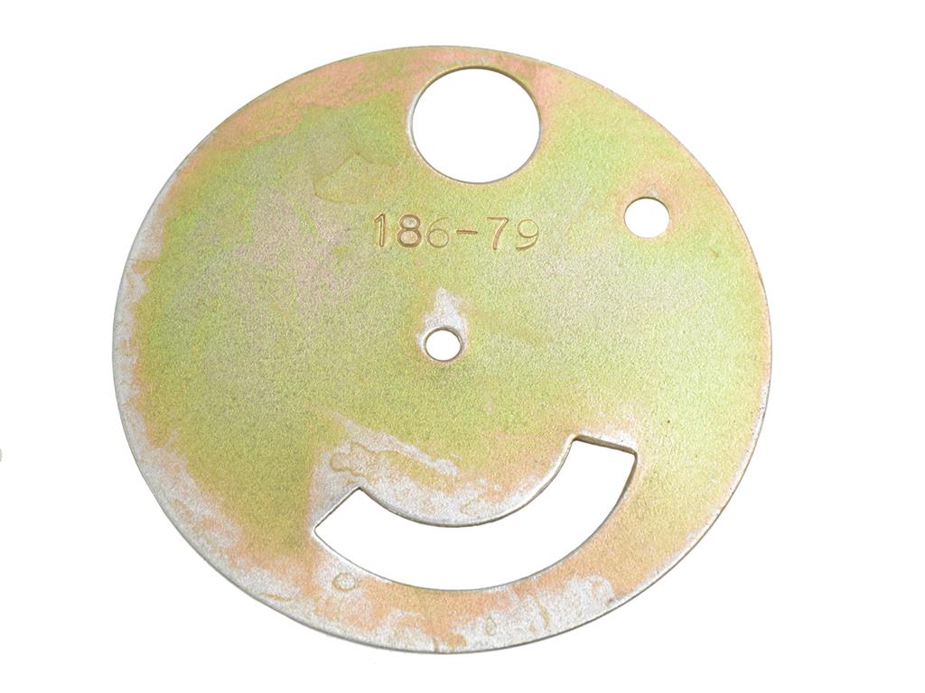 351011 59-65 Carburetor Choke Slotted Plate - Wcfb And AFB