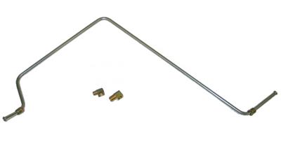 351157 62 Fuel Line - Fuel Injection With Fitting Stainless Steel - Less Filter