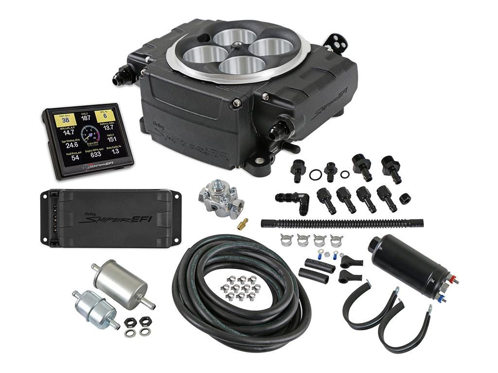 351243 1956-1981 Black Holley Sniper 2 EFI met PDM