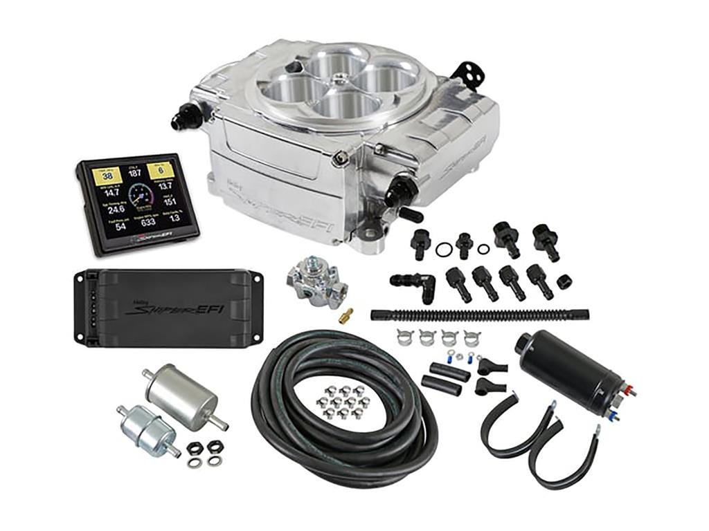 352504 1956-1981 Shiny Holley Sniper 2 EFI met PDM