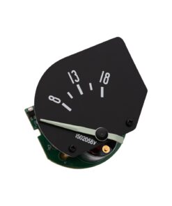 391010 60 Voltmeter Gauge - White Letter