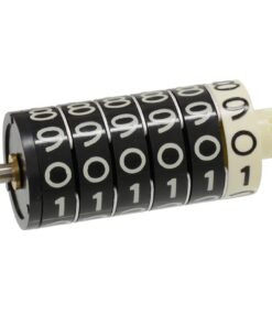 391042 58-67 Kilometertellernummerswiel