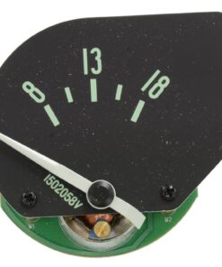 391051 61-62 Voltmeter Gauge - Green Letter