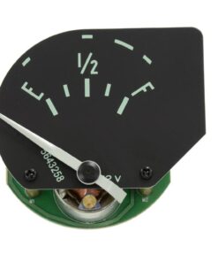 391140 61-62 Fuel Gauge - Green Letter - New