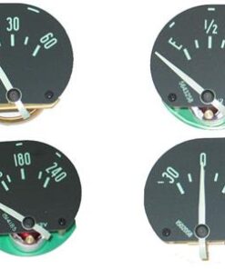 391144 62 Small Gauge Set With 240 Temperature Gauge - Set Of 4