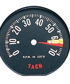 391162 59 Tachometer Face - Hi Rpm