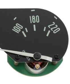 391201 61-62 Temperature 220 Degree Gauge - Green Letter - New