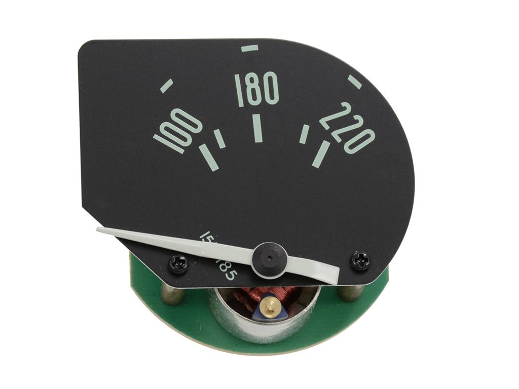 391201 61-62 Temperature 220 Degree Gauge - Green Letter - New